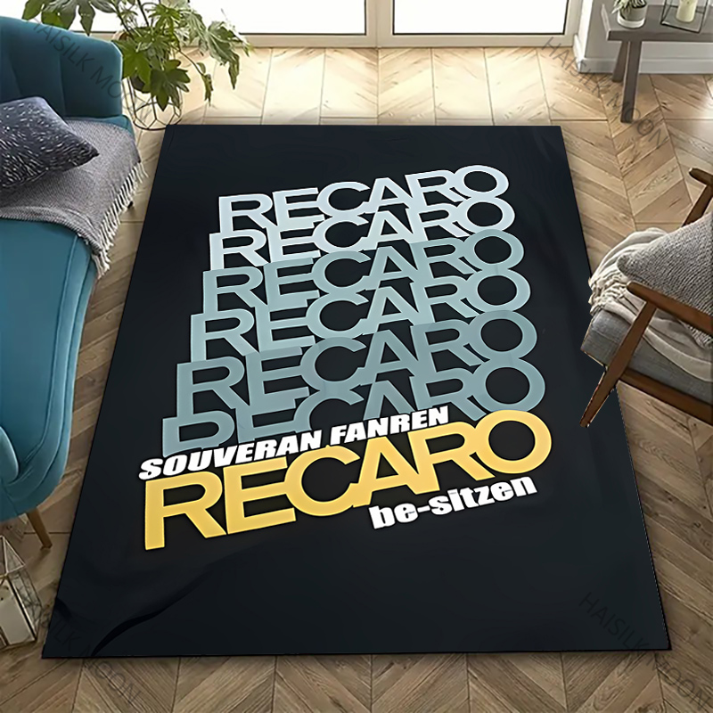 Home Office Rug - 13 Styles R-Recaro Logo Pattern Printed