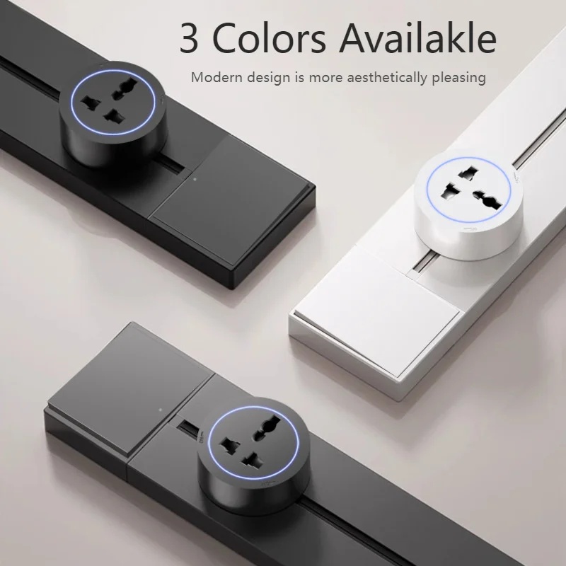 Track Socket With Switch High- - Home Office Of Uk recension och pris