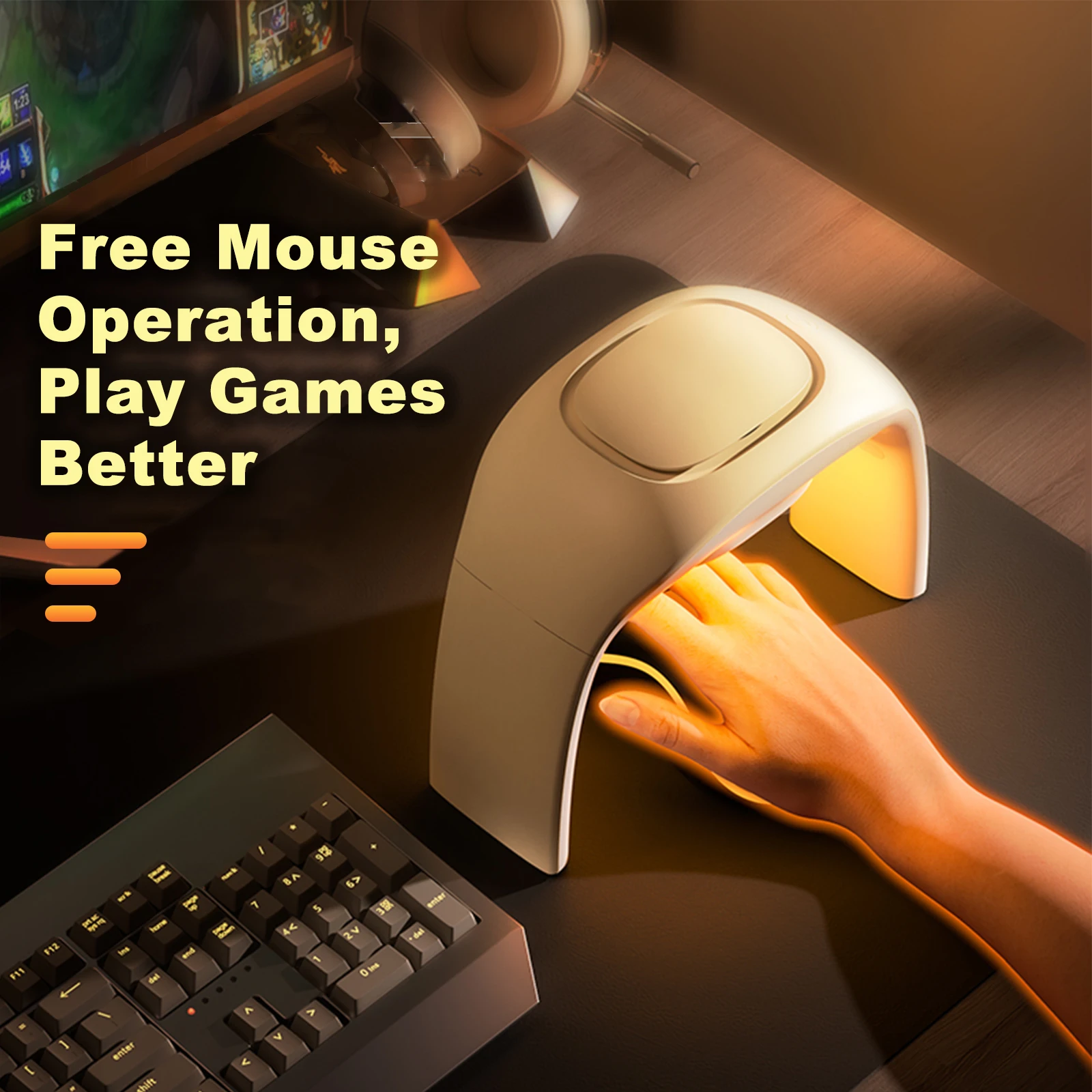 Eary Portable Winter Mouse Han - Home Office Of Uk recension och pris