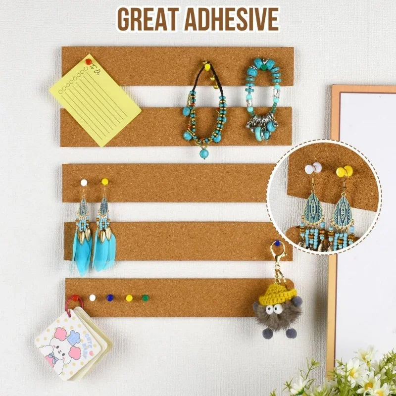 1pc 30cm Cork Board Strips Sel - Home Office Setup recension och pris
