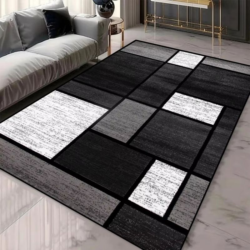 VIKAMA Geometric Block Area Ru - Home Office Rug recension och pris