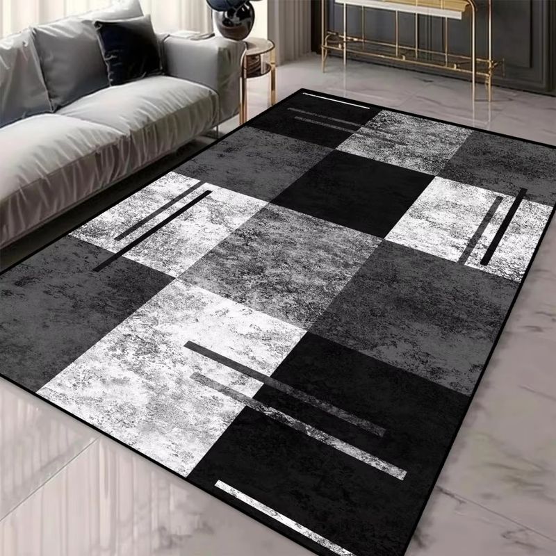 VIKAMA Geometric Block Area Ru - Home Office Rug recension och pris