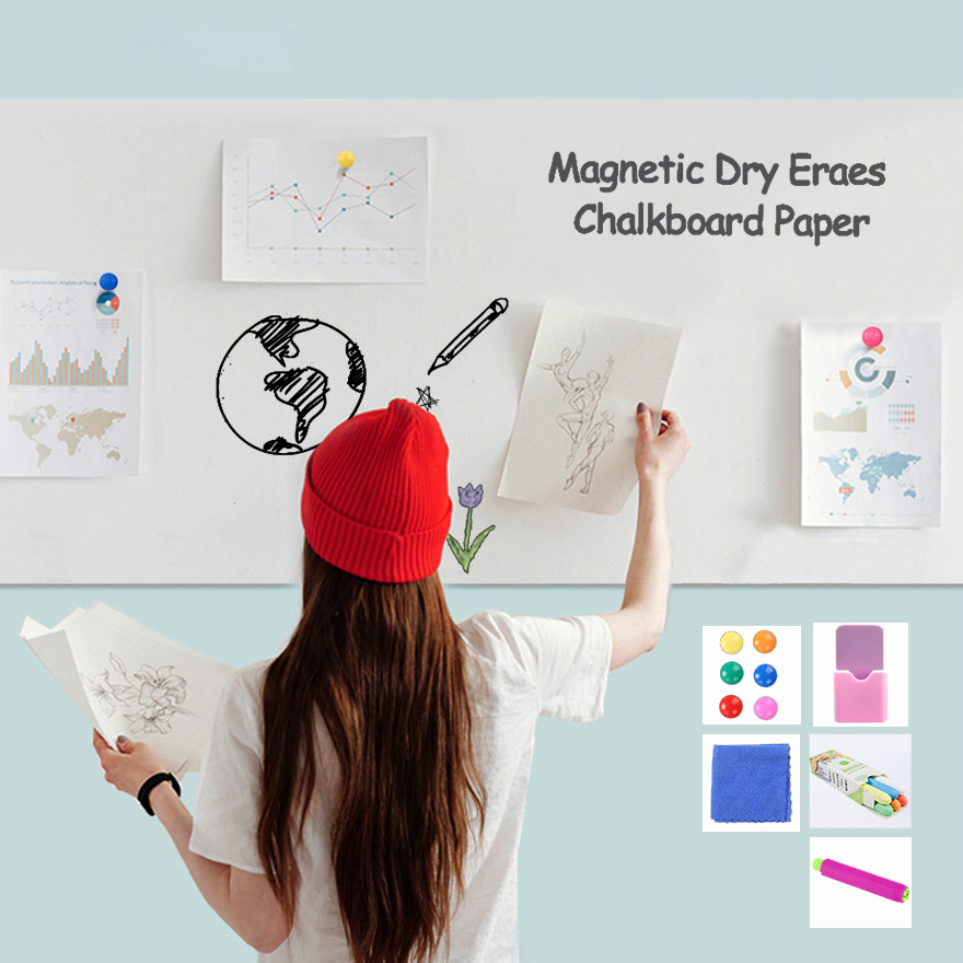 Magnetic Dry Erase Chalkboard  - Home Office Contact recension och pris