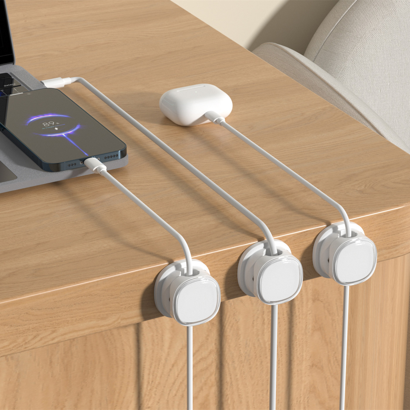 3/6/8/12PCS Magnetic Cable Cli - Home Office Setup recension och pris