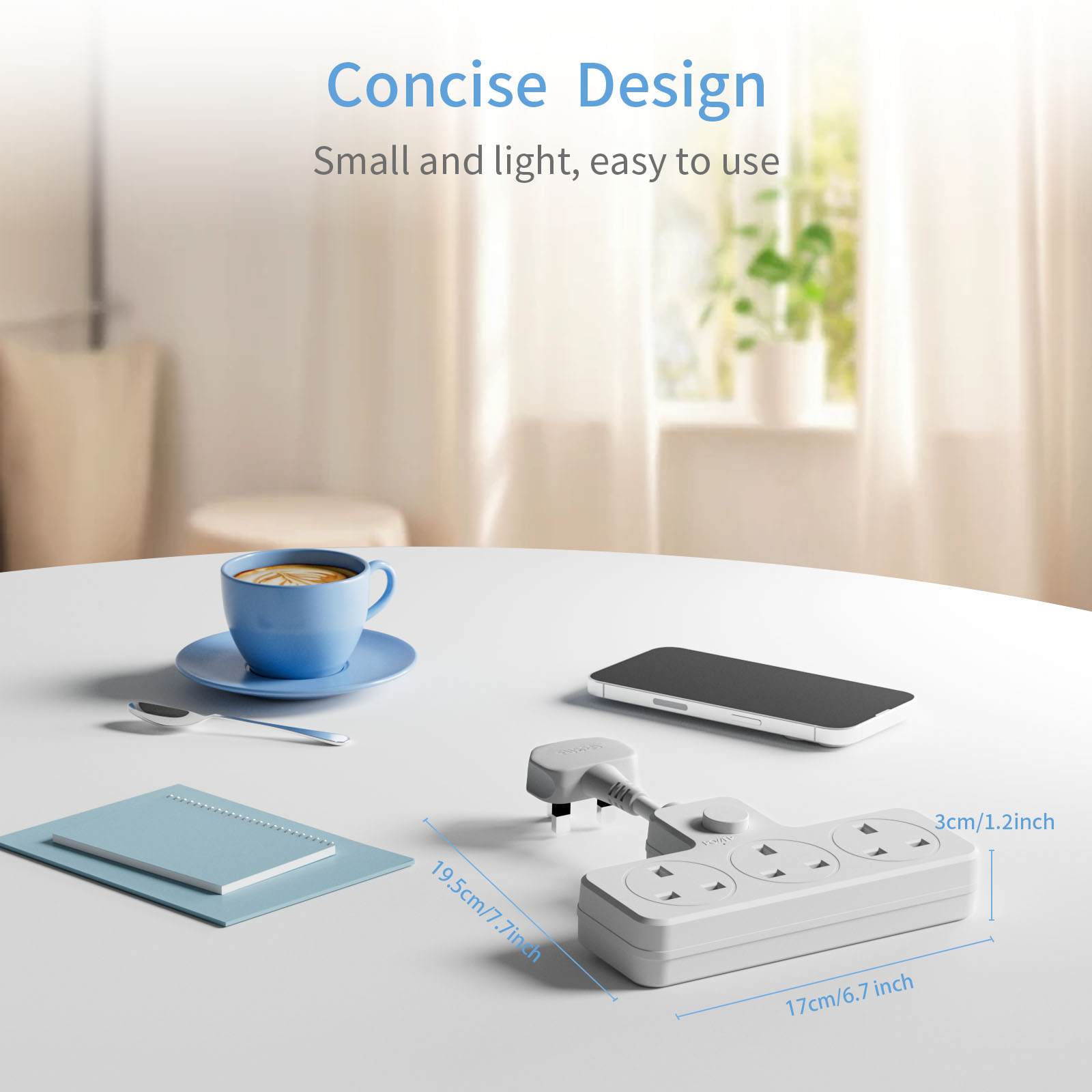 UK Power Plug Wall Outlet 13A  - Home Office Of Uk recension och pris