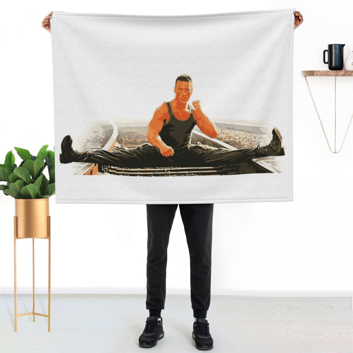 Full Contact Throw Blanket War - Home Office Contact recension och pris