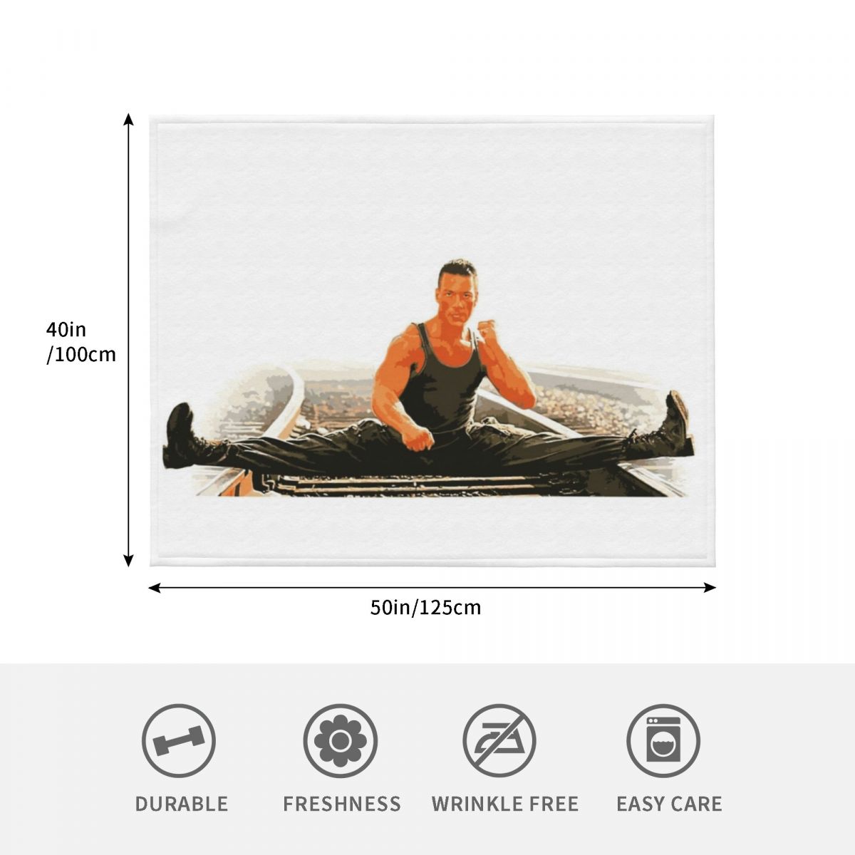 Full Contact Throw Blanket War - Home Office Contact recension och pris