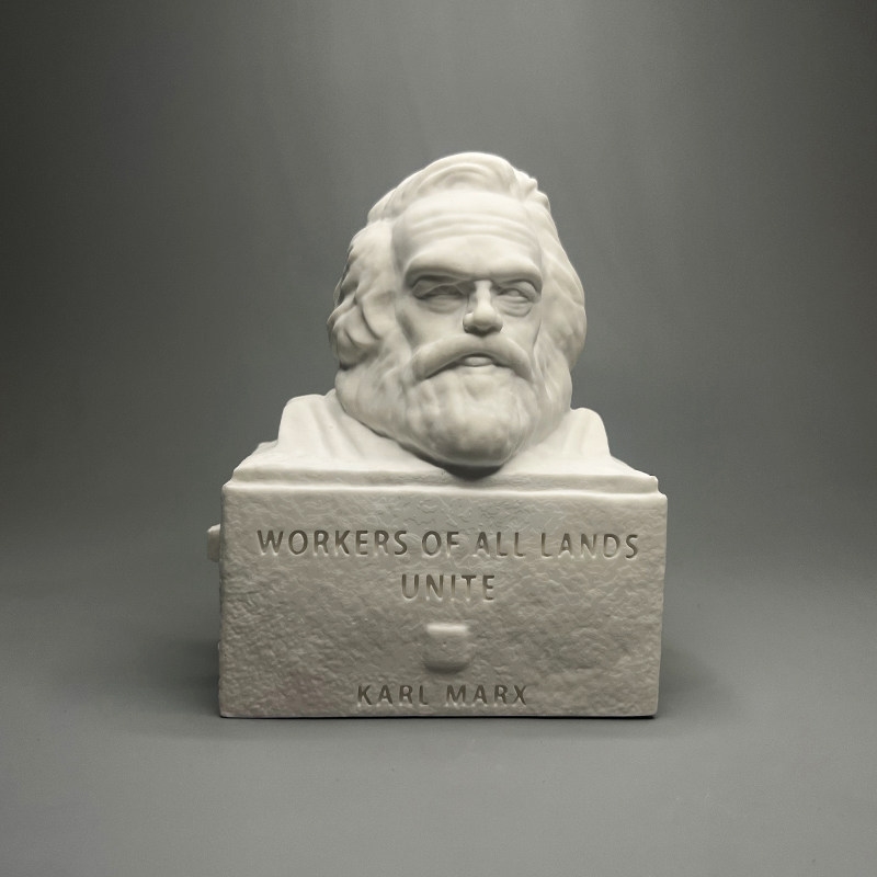 Karl Marx Plaster Bust Sculptu - Home Office Library recension och pris