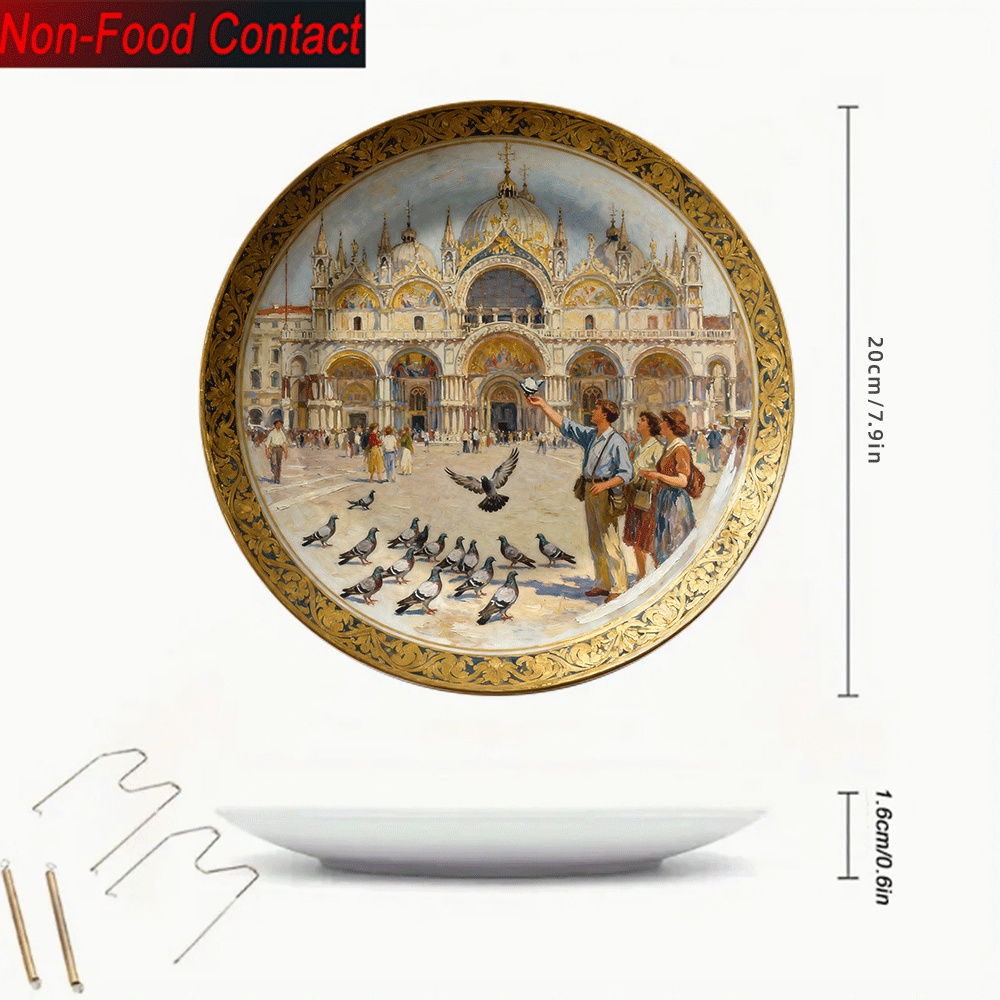 1pc Venetian St. Mark'S Square - Home Office Contact recension och pris