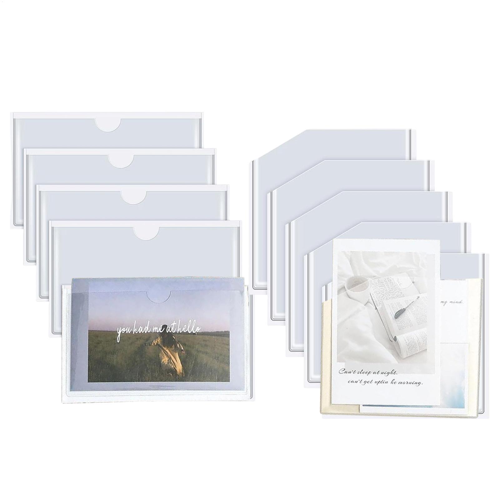 Clear Adhesive Pockets Dustpro - Home Office Library recension och pris