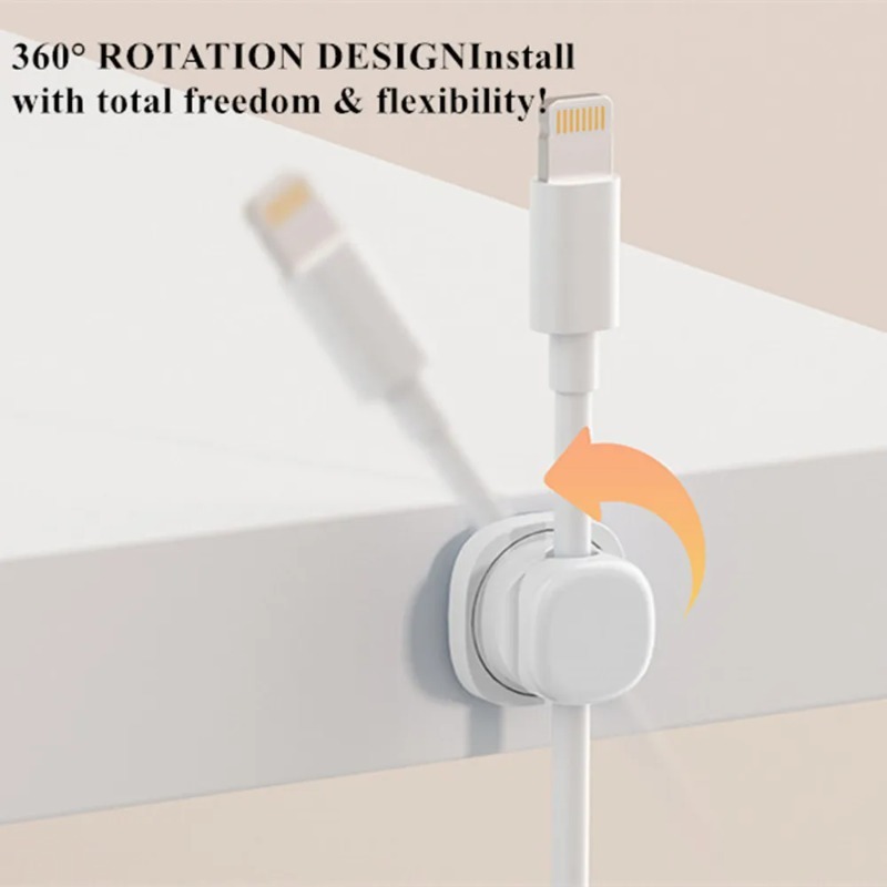 Household Cable Clamp Kit with - Home Office Setup recension och pris