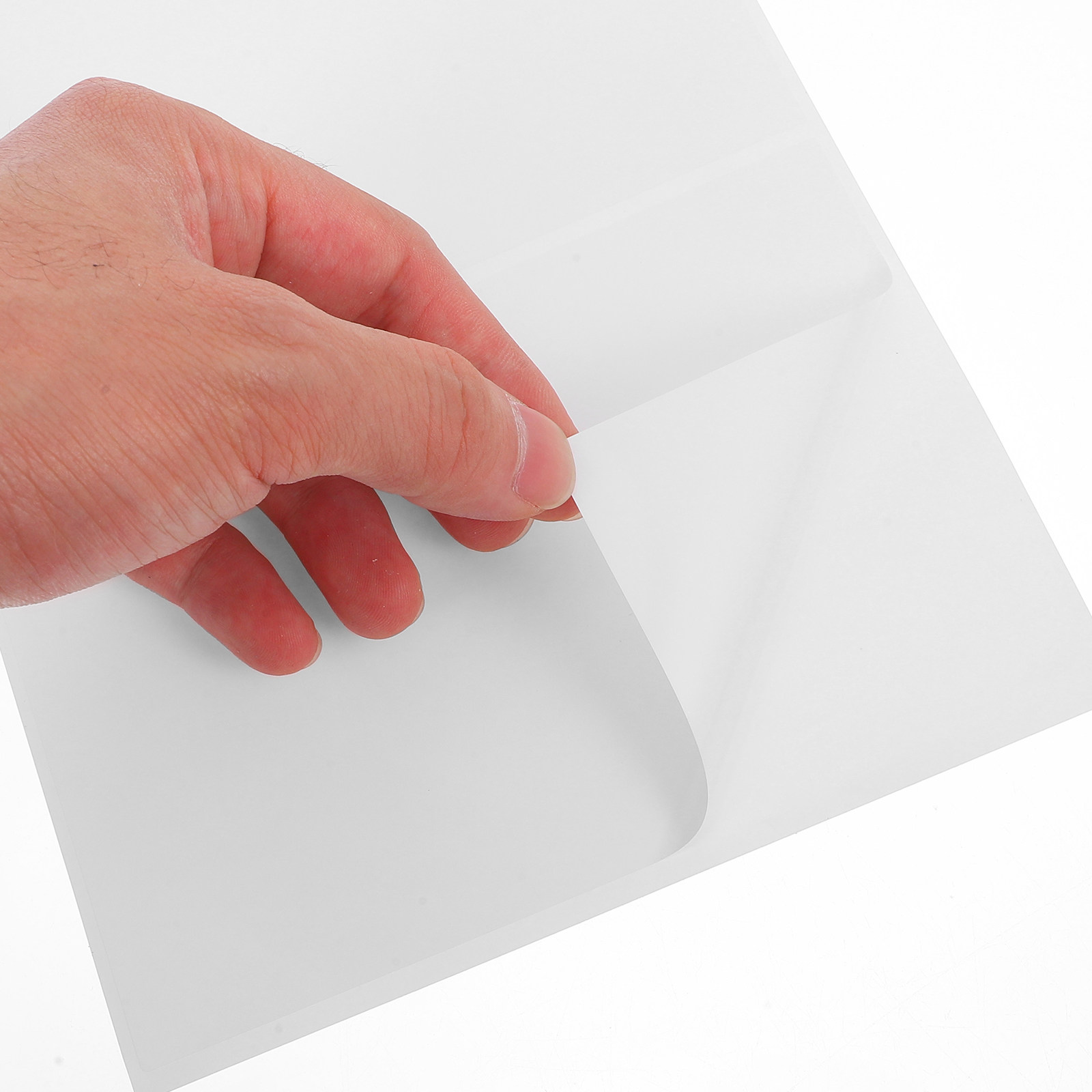 50Pcs White Blank Removable La - Home Office Box recension och pris