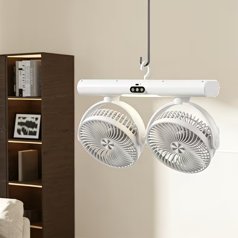 Dual-Head Circulation Fan Mode - Home Office Setup recension och pris