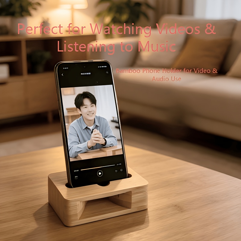 Bamboo Passive Sound Amplifier - Home Office Contact recension och pris