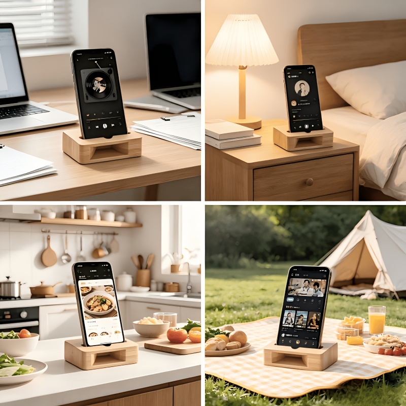 Bamboo Passive Sound Amplifier - Home Office Contact recension och pris