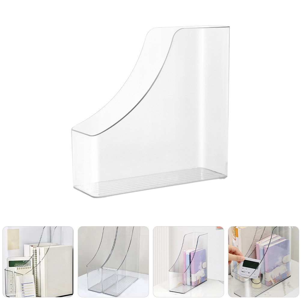 2Pcs Clear File Boxes Transpar - Home Office Library recension och pris