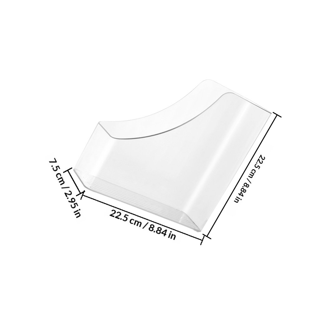 2Pcs Clear File Boxes Transpar - Home Office Library recension och pris