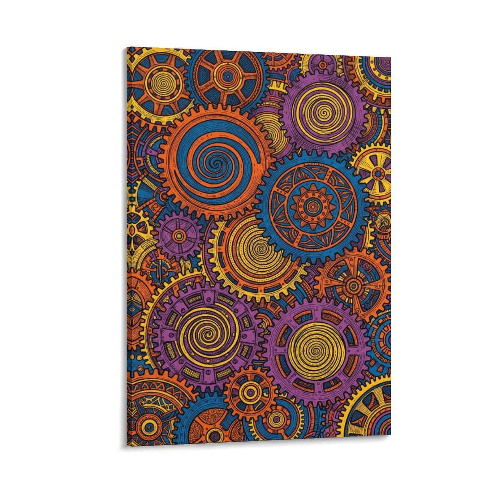 Printed Canvas Art, Colorful I - Home Office Gear recension och pris