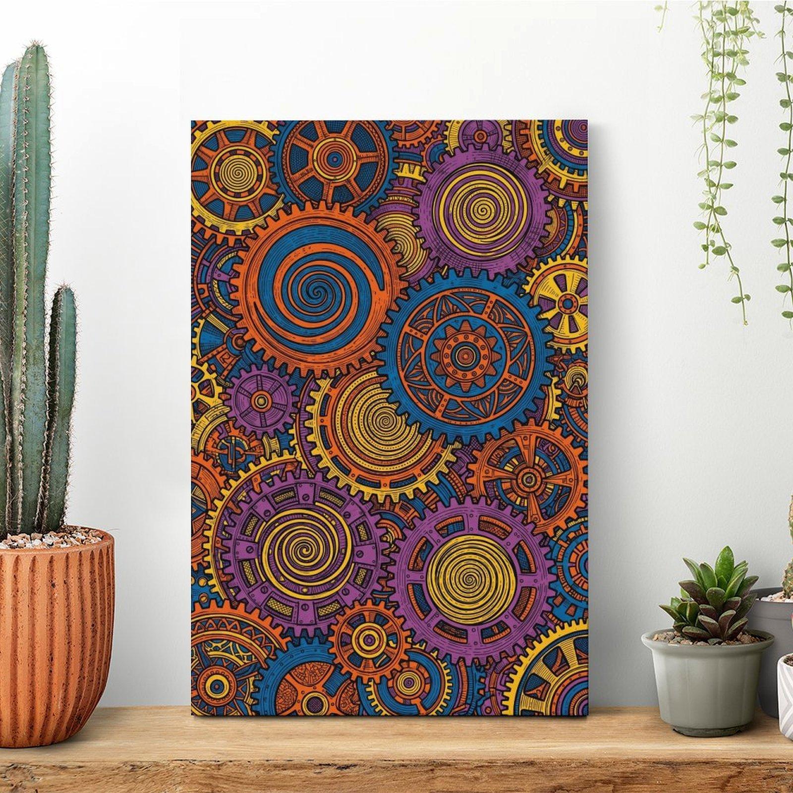 Printed Canvas Art, Colorful I - Home Office Gear recension och pris