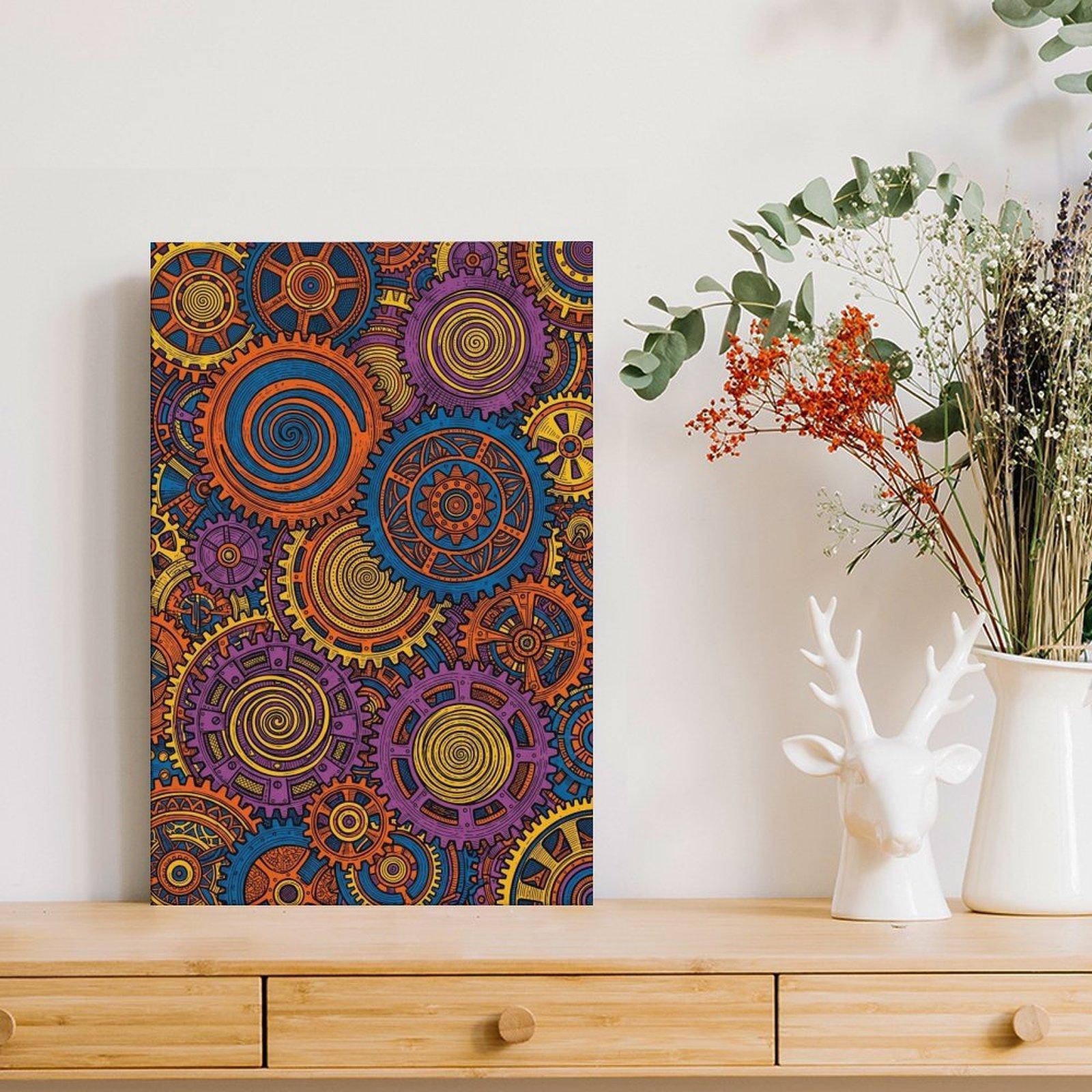 Printed Canvas Art, Colorful I - Home Office Gear recension och pris
