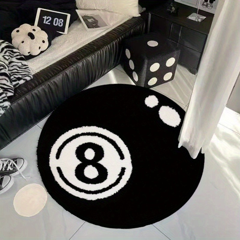 Eight Ball Pool Game Sports Ro - Home Office Rug recension och pris