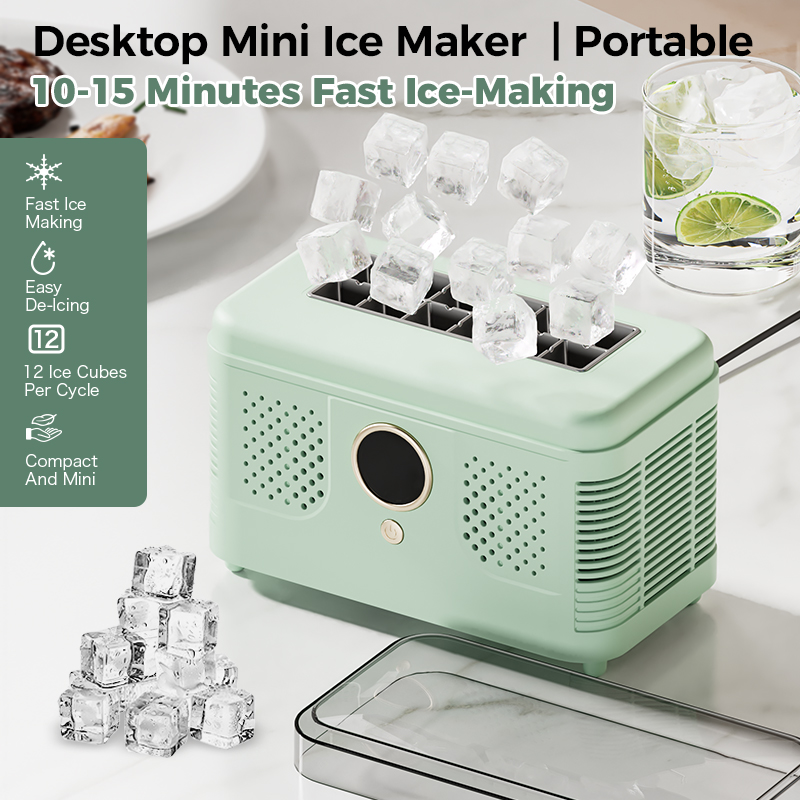 12V/220V Portable Mini Ice Mak - Home Office Gear recension och pris
