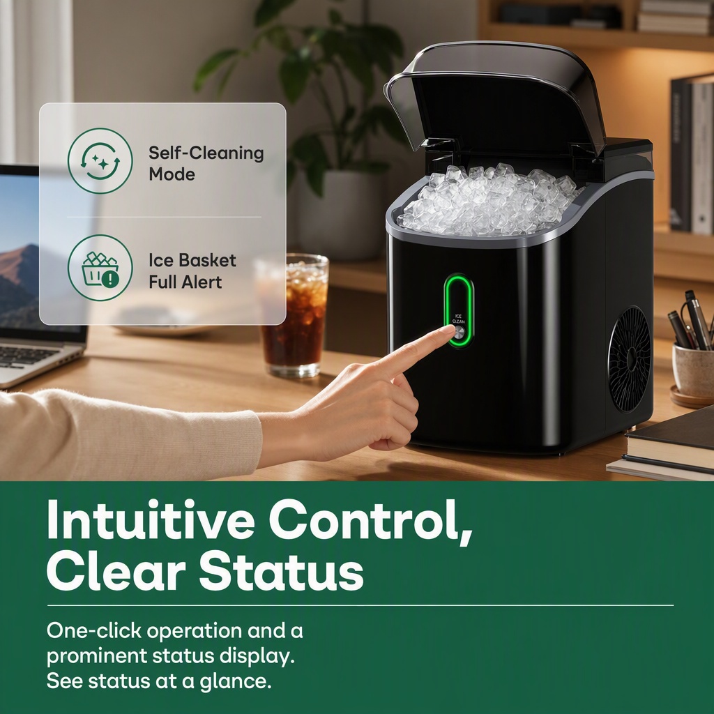 Nugget Ice Makers Countertop w - Home Office Gear recension och pris