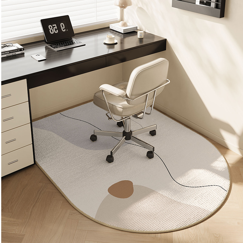 VIKAMA Irregular Abstract Line - Home Office Rug recension och pris