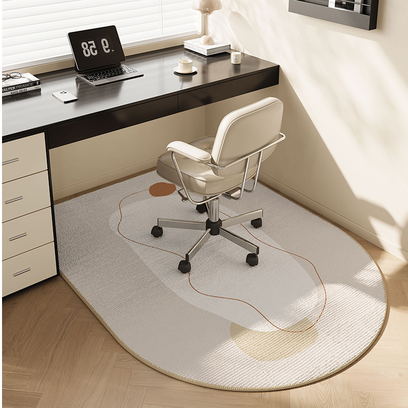 VIKAMA Irregular Abstract Line - Home Office Rug recension och pris