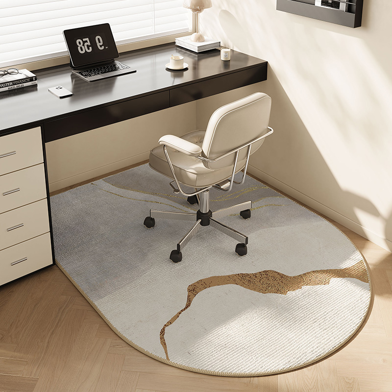 VIKAMA Irregular Abstract Line - Home Office Rug recension och pris