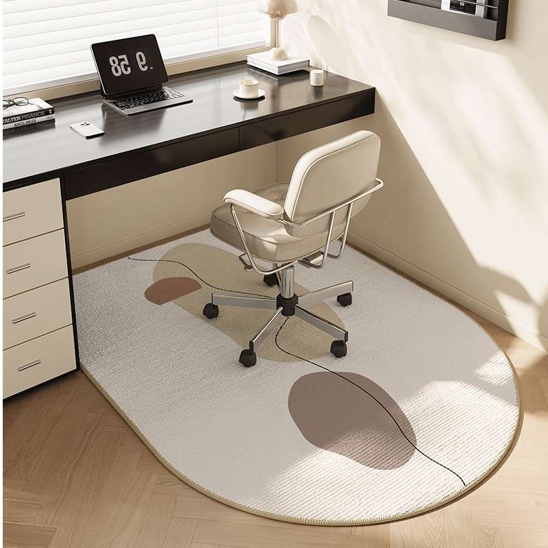 VIKAMA Irregular Abstract Line - Home Office Rug recension och pris