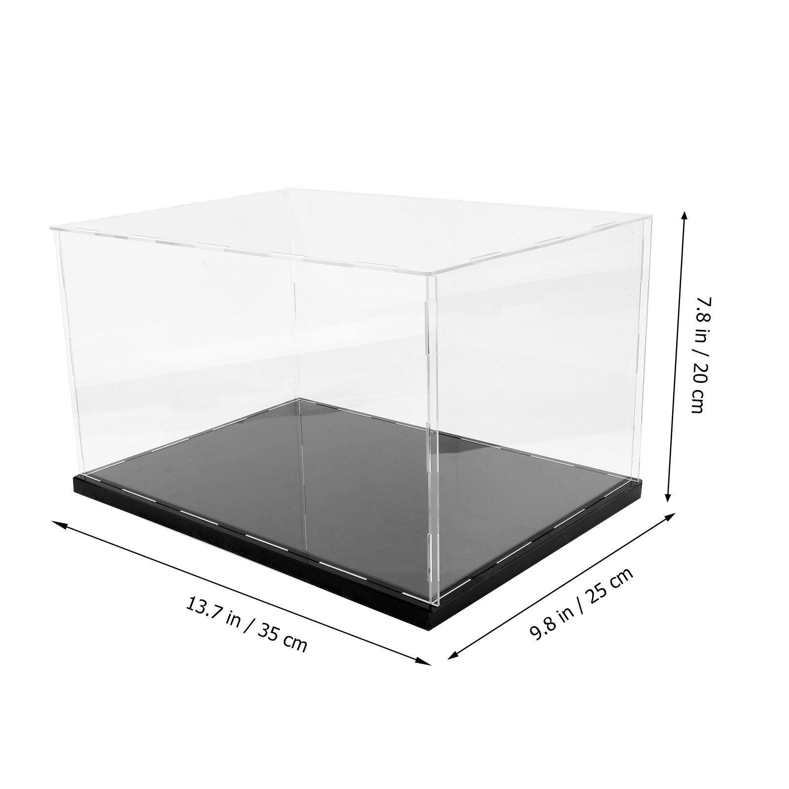 1Pcs Acrylic Display Box Trans - Home Office Box recension och pris