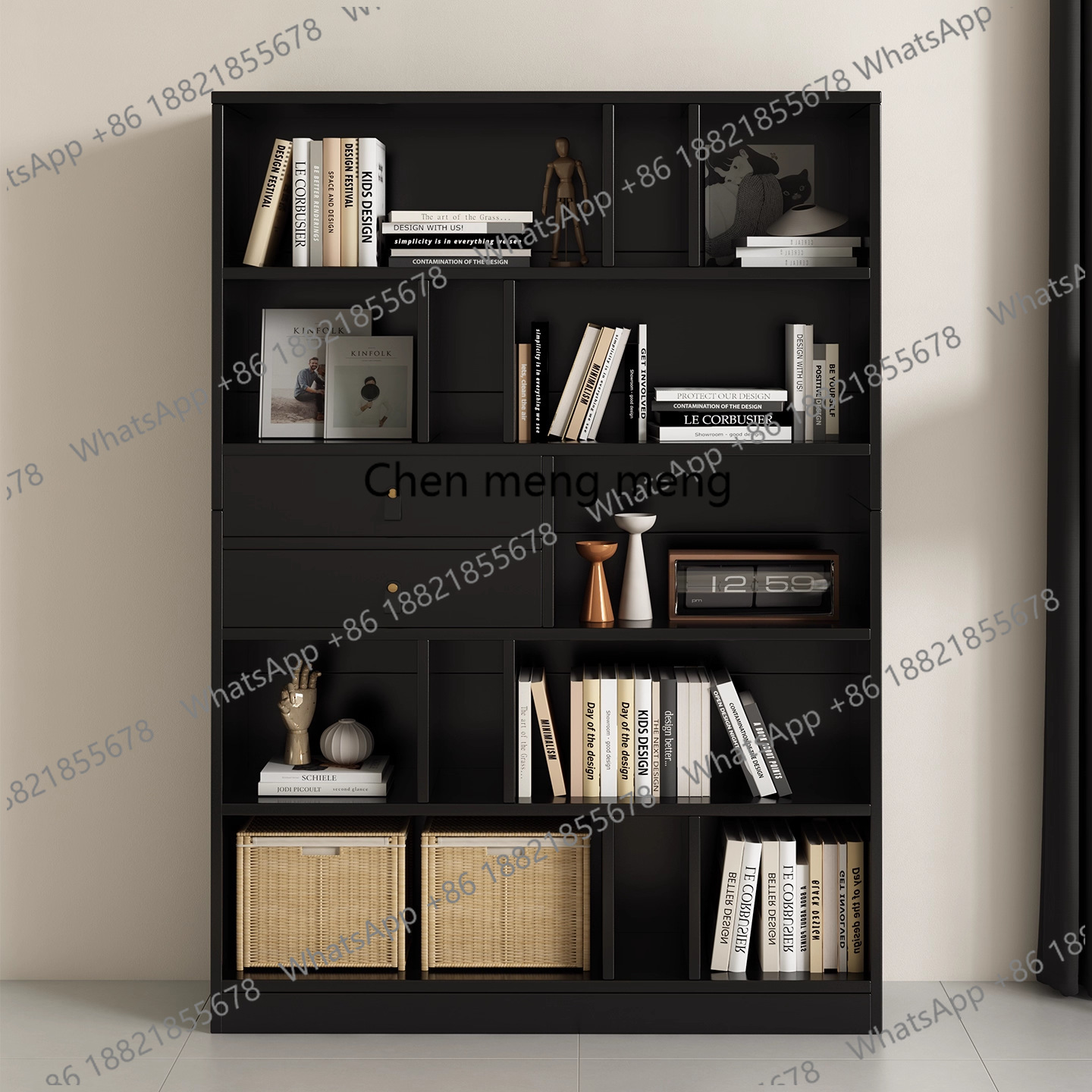 Book Shelf Wall and Bookcase 6 - Home Office Library recension och pris