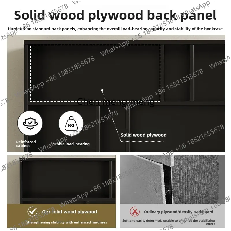 Book Shelf Wall and Bookcase 6 - Home Office Library recension och pris