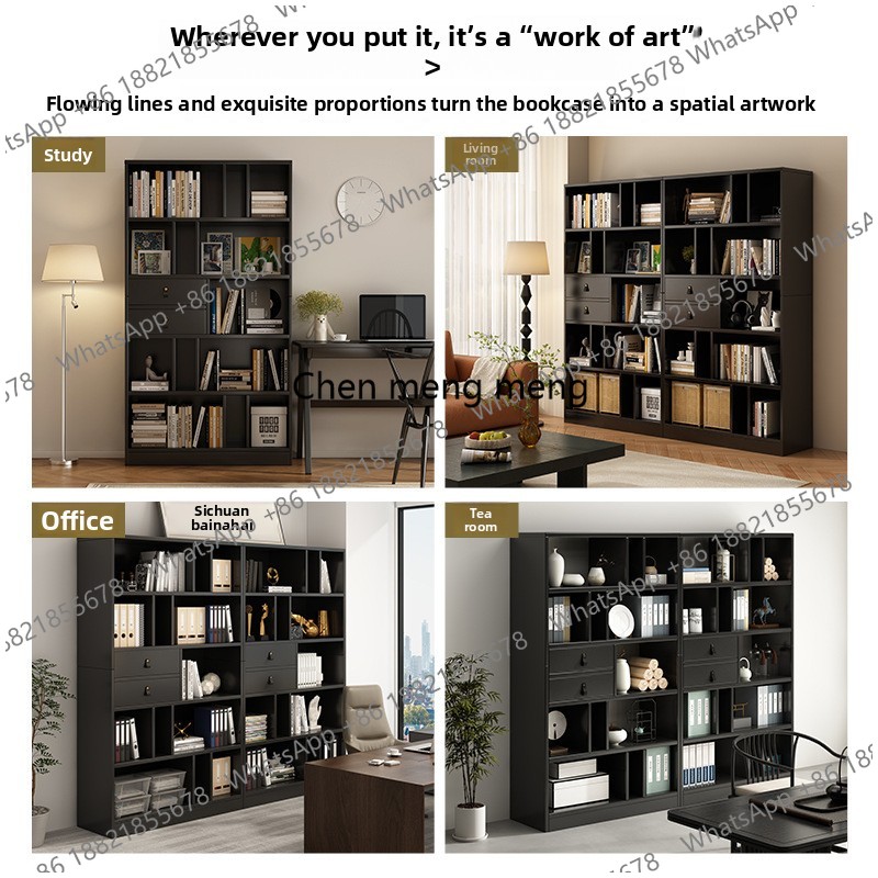 Book Shelf Wall and Bookcase 6 - Home Office Library recension och pris