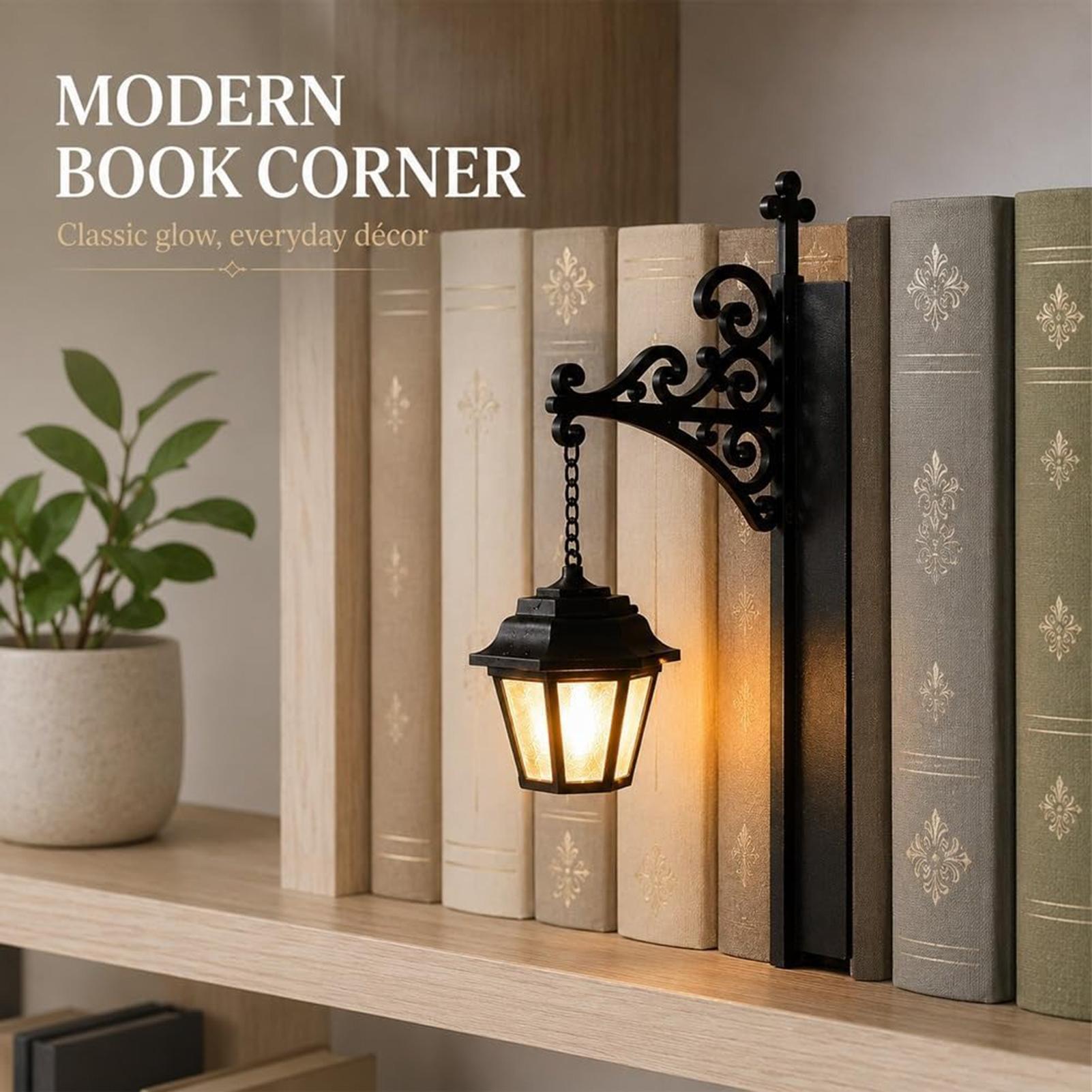 Bookshelf Lamp Vintage LED War - Home Office Library recension och pris
